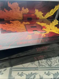 SEALED Team Rocket's Moltres ex Ultra Premium Collection UPC Box Pokemon TCG - Image 1