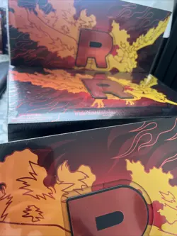 SEALED Team Rocket's Moltres ex Ultra Premium Collection UPC Box Pokemon TCG - Image 4