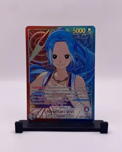 One Piece EB03 English Alt Art Leader Nefeltari Vivi EB03-001 - Image 1