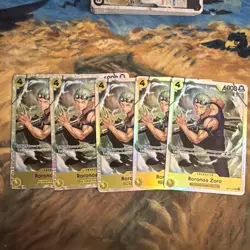Roronoa Zoro SR OP15-113 ENGLISH ONE PIECE Card Adventure on KAMI’s Island OP15 - Image 1
