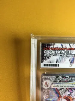 Charizard EX | 223/197 | Obsidian Flames SIR | Pokemon TCG | ACE 10 GEM MINT - Image 3