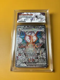 Charizard EX | 223/197 | Obsidian Flames SIR | Pokemon TCG | ACE 10 GEM MINT - Image 1