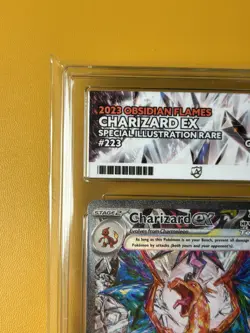 Charizard EX | 223/197 | Obsidian Flames SIR | Pokemon TCG | ACE 10 GEM MINT - Image 3
