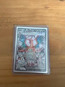 Official Pokemon TCG Obsidian Flames Charizard EX Scarlet & Violet 223/197 - Image 3