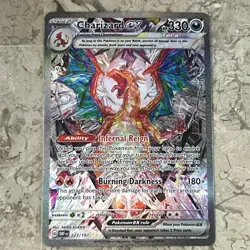 POKEMON TCG CHARIZARD EX 223/197 OBSIDIAN FLAMES SPECIAL ILLUSTRATION POKEMON - Image 1