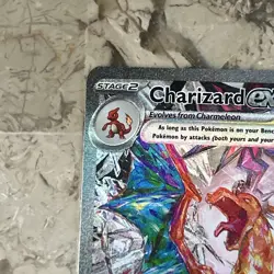 POKEMON TCG CHARIZARD EX 223/197 OBSIDIAN FLAMES SPECIAL ILLUSTRATION POKEMON - Image 3