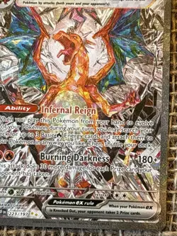 Charizard EX SIR Obsidian Flames 223/197 Pokemon TCG Mint Needs Grading - Image 4