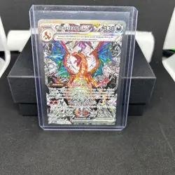 Pokemon TCG Sv03: Obsidian Flames Charizard EX Holo Card 223/197 - Image 1