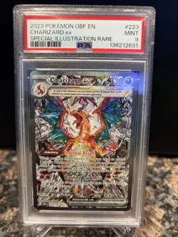 Pokemon TCG Charizard EX Obsidian Flames Special Illustration Card 223/197 PSA 9 - Image 1