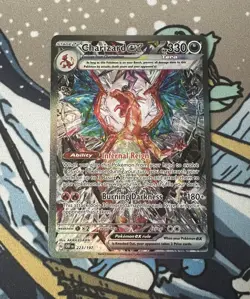 Charizard EX 223/197 - Pokemon TCG - SV Obsidian Flames - SIR - Near Mint - Image 2