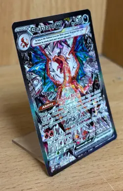 Pokemon TCG Charizard EX Sir Obsidian Flames 223/197 Full Art Secret Rare Card - Image 3