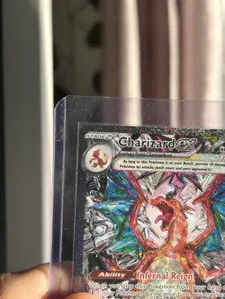 Pokemon TCG Charizard EX Card Obsidian Flames 223/197 NM/M - Image 3