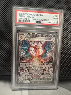 Pokemon TCG Charizard ex Sv03: Obsidian Flames 223/197 Special Illustration Rare - Image 1