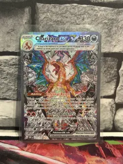 Pokemon TCG Charizard EX 223/197 Obsidian Flames NM PACK FRESH - Image 1