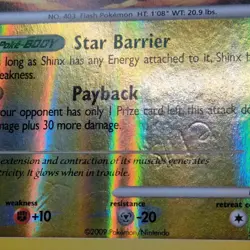 Shinx Shiny Reverse Holo Rare Arceus Pokemon TCG Card - 1 Owner 😳 - Image 4