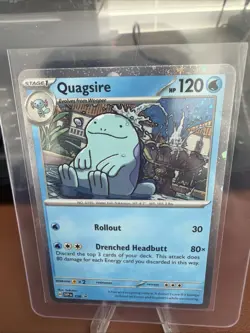 Pokemon Quagsire - Holo SV: Scarlet & Violet Promo Cards #156 NM - Image 1