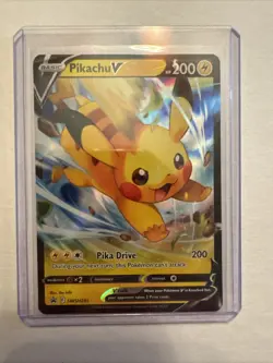 Pikachu V SWSH285 SWSH: Sword & Shield Promo Cards Holo - Image 1