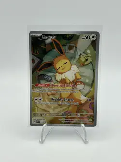 Eevee SVP EN 173 Black Star Promo Full Art Holo Pokemon TCG Card NM - Image 1