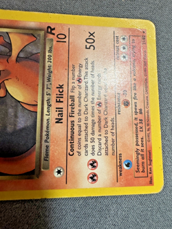 Dark Charizard 21/82 Team Rocket Set Rare Non-Holo Pokemon Card WOTC HP/DMG - Image 5