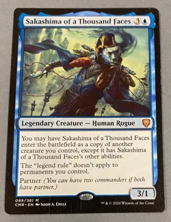 Sakashima of a Thousand Faces- Commander Legends- NM- MTG - Image 1