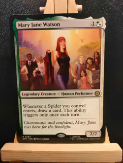 Mary Jane Watson - Marvel's Spider-Man - Rare - NM (see pics) MTG - Image 1