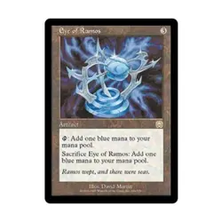 WotC MtG Mercadian Masques Eye of Ramos (R) (Foil) NM - Image 1