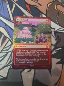 MTG Sneak Attack Wilds of Eldraine: Enchanting TALES - NM Foil - Image 1