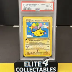Flying Pikachu 25 - PSA 10 (Pokemon German) - Image 1