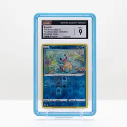 Pokemon Squirtle Reverse Holo #015/078 Pokemon GO 2022 - CGC 9 Mint - Image 1