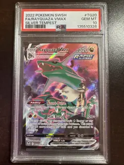 Rayquaza VMAX TG20/TG30 Pokemon TCG Silver Tempest PSA 10 GEM MINT - Image 1