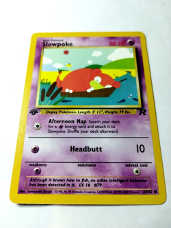 Pokemon TCG Slowpoke Team Rocket 67 Regular 1st Edition Common - Uncirculated - Image 2