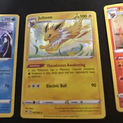 Pokemon TCG Black Star Promo Cosmos PE Jolteon Flareon Vaporeon 167 168 169 NM - Image 3