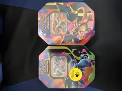 Pokemon TCG Mega Charizard X & Y Ex Tins - BRAND NEW - SEALED - Image 1