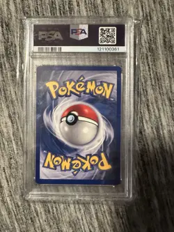 Pokemon TCG Bulbasaur 44/102 1st Edition Base Set Shadowless PSA 9 - Image 2