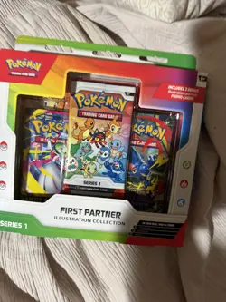 Pokemon TCG First Partner Illustration Collection Series 1 Box SEALED In Hand - Image 1