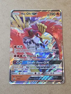 Pokemon TCG: Ho-Oh GX Sun & Moon Black Star Promo - SM57 - Image 1