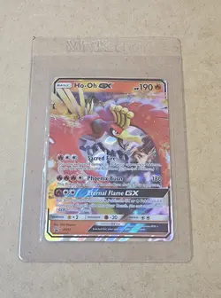 Pokemon TCG: Ho-Oh GX Sun & Moon Black Star Promo - SM57 - Image 3