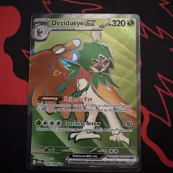 Pokemon Perfect Order Decidueye Ex 100/088 Full Art NM English - Image 1