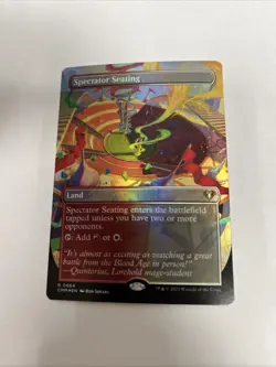 Spectator Seating Borderless Foil Card #0664 MTG LP - Image 1