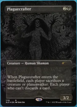 Plaguecrafter (Secret Lair Promo) FOIL NM MTG MAGIC CARD (513639) ABUGames - Image 1