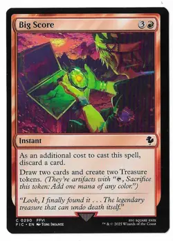 MTG Big Score Final Fantasy Commander (FIC) Common Magic Card #0290 Unplayed - Image 1