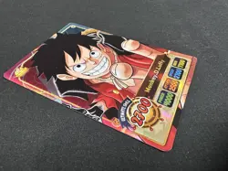 One Piece Monkey D Luffy Holo Card Game Art Trading Holographic - Image 2