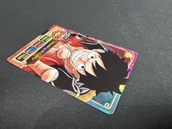 One Piece Monkey D Luffy Holo Card Game Art Trading Holographic - Image 4