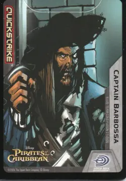 Pirates TCG - Dead Man's Chest Chamber Card - Captain Barbosa #179 - Image 1