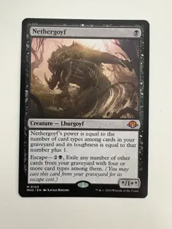 Nethergoyf MTG Magic the Gathering Card NM Near Mint MH3 - Image 1