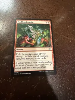 Reckless Impulse Innistrad: Crimson Vow Regular - Image 1