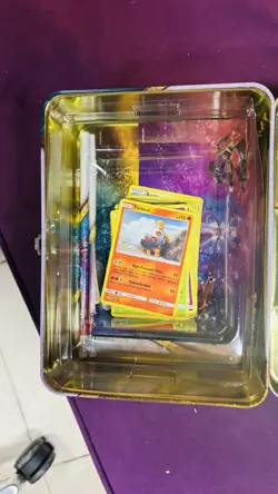 Pokemon TCG 2017 Shining Legends Collector’s Chest Tin Lunch Box RARE - Image 5