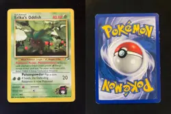 Erika's Oddish 47/132 Uncommon Gym Heroes Pokemon Lightly Played - Image 1