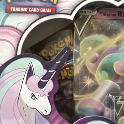 Pokemon TCG SWORD & SHIELD GALARIAN RAPIDASH V BOX *BRAND NEW & FACTORY SEALED* - Image 2