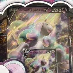 Pokemon TCG SWORD & SHIELD GALARIAN RAPIDASH V BOX *BRAND NEW & FACTORY SEALED* - Image 3